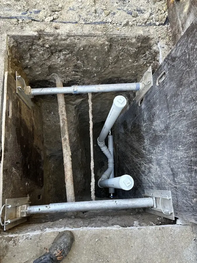 Experienced plumber completing Gas Line Repair work in Plains